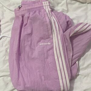 Adidas Vintage Style Lilac Track Pants